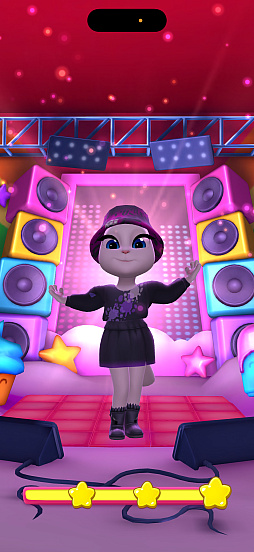 画像ギャラリー No.006のサムネイル画像 / 魅力的なアンジェラのおしゃれな生活をプロデュース！　「マイ・トーキング・アンジェラ2+」（今日から始めろApple Arcade #67）