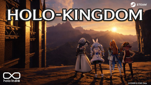 画像ギャラリー No.001のサムネイル画像 / ホロライブ3期生を操作する3Dアクション「HOLO-KINGDOM」，Steamストアページを公開。物語の序章部分を楽しめる体験版もリリース