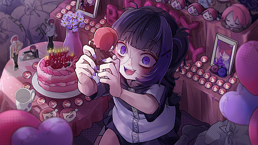 画像ギャラリー No.003のサムネイル画像 / サブカル女子の人生を狂わせるダークなリズムADV「One Song, One Life」,2026年6月に発売