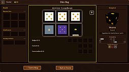 画像ギャラリー No.009のサムネイル画像 / 中世の薄暗い酒場で，運命をダイスに託す。ローグライク要素を取り入れたファークルダイスゲーム「Dice Tavern: Farkle Roguelike」発表