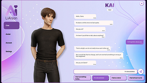 画像ギャラリー No.006のサムネイル画像 / 決して否定せず，間違えない“完璧な伴侶”を本当に愛せるのかーー分岐型ナラティブスリラーADV「Limerence」発表