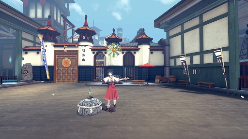 画像集 No.045のサムネイル画像 / あまたの新作VRゲーム「オノゴロ物語 〜The Tales of Onogoro〜」試遊レポート＆インタビュー。快活な巫女と協力して，荒ぶる“カミ”に挑め！