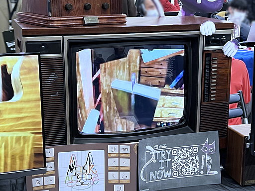 画像ギャラリー No.051のサムネイル画像 / 「東京ゲームダンジョン11」レポート(後編)。会場で遭遇したのは,無職の天使,人格移植,JK物理除霊と,クセ強で気になるあれこれ