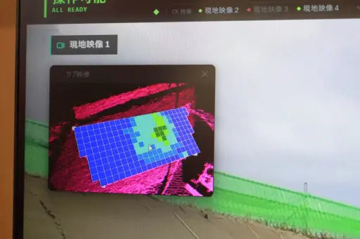 画像ギャラリー No.005のサムネイル画像 / ゲームの腕を仕事に生かせる時代がやってくる？　コントローラで重機を遠隔操作する日特建設のデモを体験［TGS2026］