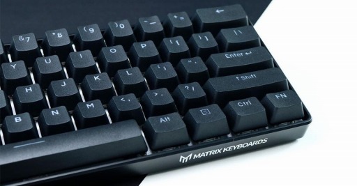 画像集#002のサムネイル/キースイッチを交換できるMatrix Keyboardsのゲーマー向け小型キーボードを国内発売