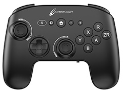 TMRアナログスティック＆天面6ボタン仕様のPC＆Switch2/Switch用ゲームパッドがサイバーガジェットから