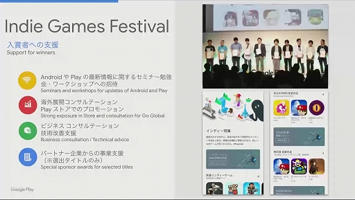 Google PlayκǿμȤߤ˴ؤ뵭ݡȡ2021ǯƤ˥ǥΥƥȡIndie Games FestivalפŤ