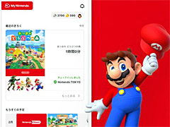 任天堂のスマホアプリ「My Nintendo」のアップデート配信。「ホーム」タブなど便利な機能を多数追加