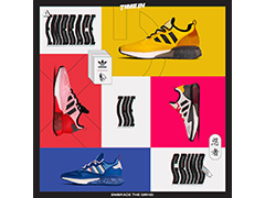 adidas OriginalsNinjaΥܥ쥯126ȯءNINJA ZX 2K BOOSTפΥեåȥȥѥ3Ÿ