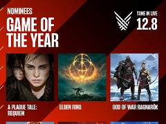 The Game Awards 2022のノミネート作品が公開に。GOTY候補は「ELDEN RING」や「ゴッド・オブ・ウォー ラグナロク」など