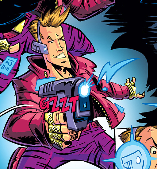 画像ギャラリー No.001のサムネイル画像 / NES用新作ゲームとグラフィックスノベルを組み合わせた，ユニークなプロジェクトがクラファンを実施中。型破りでスラップスティックなSFストーリーが展開