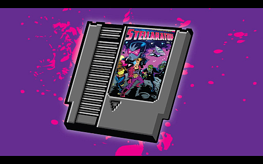 画像ギャラリー No.006のサムネイル画像 / NES用新作ゲームとグラフィックスノベルを組み合わせた，ユニークなプロジェクトがクラファンを実施中。型破りでスラップスティックなSFストーリーが展開