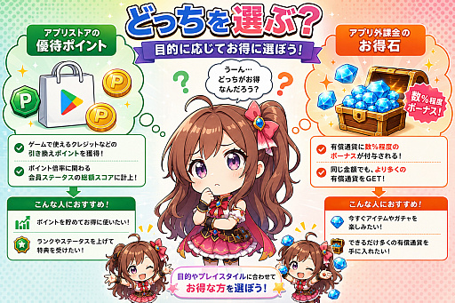 画像ギャラリー No.002のサムネイル画像 / アプリストアの優待か。外部決済のお得石か……う〜〜ん悩ましくない？　ユーザー目線で見る“アプリ外課金”の今